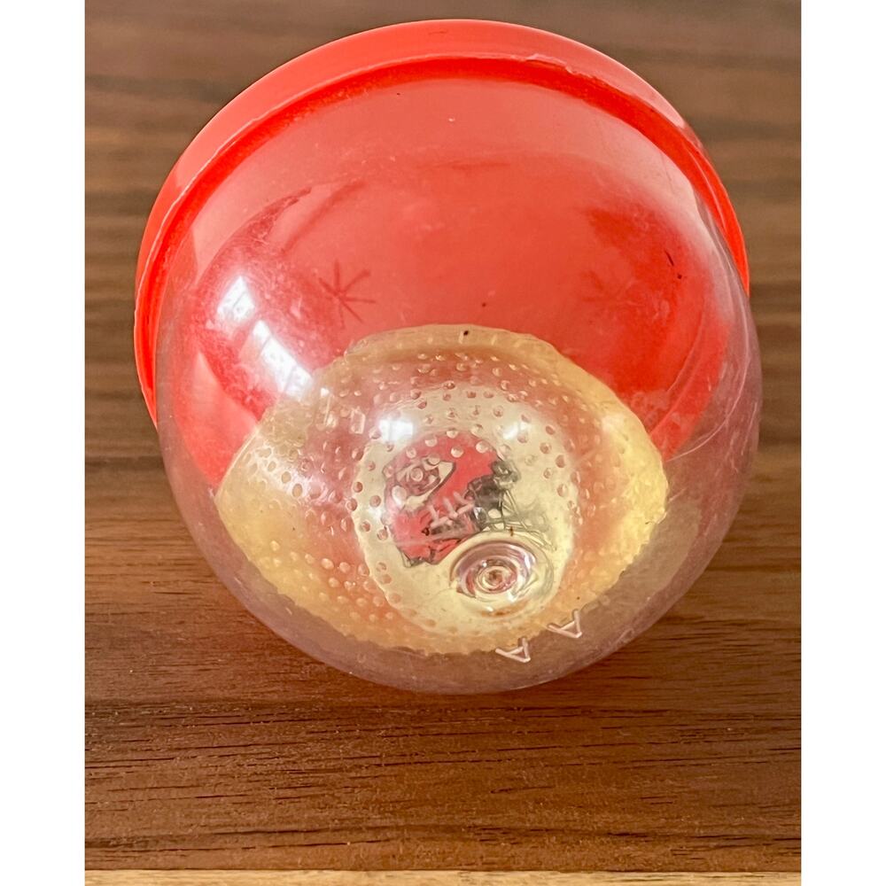 1990’s NFL Toy Machine Rubber Football Kansas City Chiefs Collectible Novelty